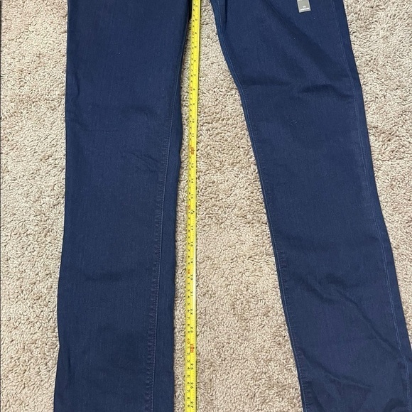 NEW York and company skinny low rise dark denim jeans size 10 NWT - Picture 3 of 6